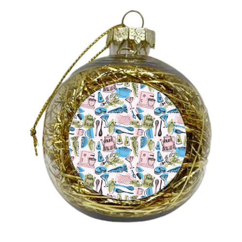 Kitchen - xmas bauble by Wallace Elizabeth