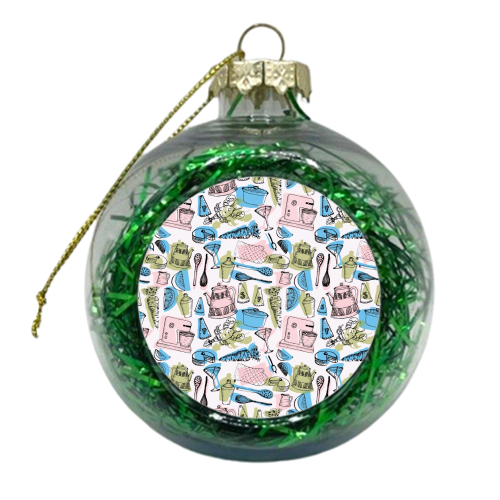 Kitchen - xmas bauble by Wallace Elizabeth