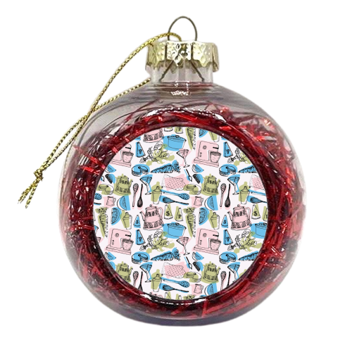 Kitchen - xmas bauble by Wallace Elizabeth
