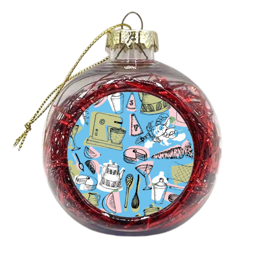 Kitchen - xmas bauble by Wallace Elizabeth
