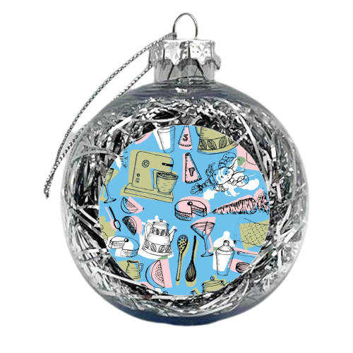 Kitchen - xmas bauble by Wallace Elizabeth
