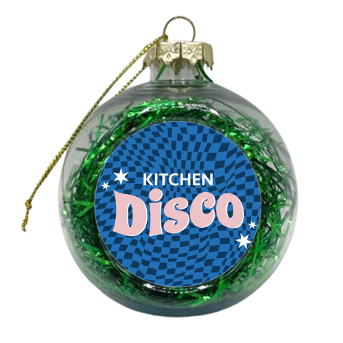 Kitchen Disco - xmas bauble by Move Studio