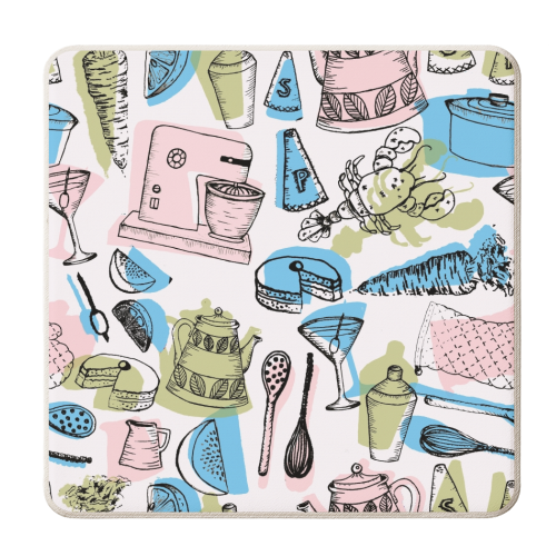 Kitchen - personalised beer coaster by Wallace Elizabeth