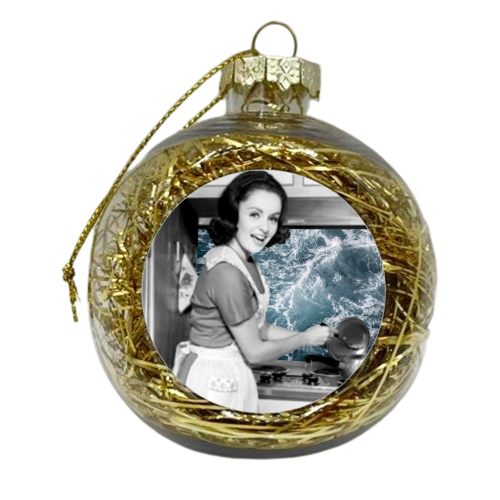 Kitchen Sea - xmas bauble by Peter Dannenbaum