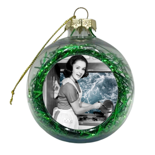 Kitchen Sea - xmas bauble by Peter Dannenbaum