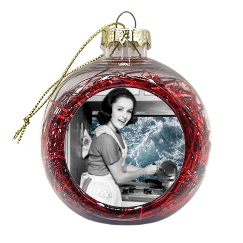 Kitchen Sea - xmas bauble by Peter Dannenbaum