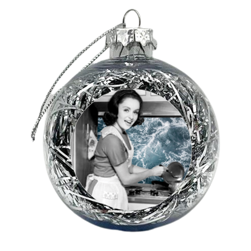 Kitchen Sea - xmas bauble by Peter Dannenbaum
