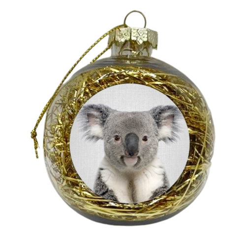 Koala - Colorful - xmas bauble by Gal Design