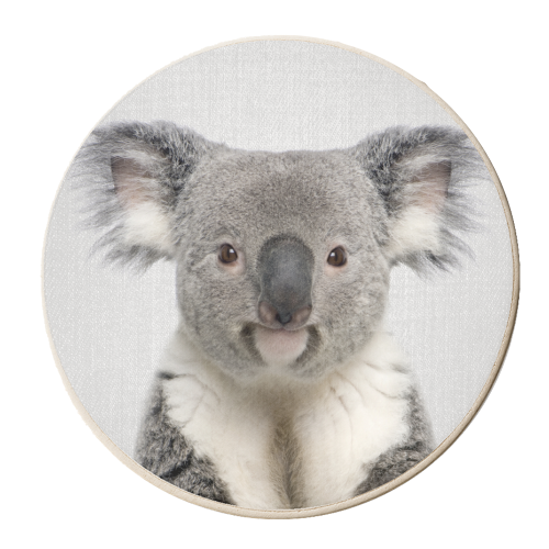 Koala - Colorful - personalised beer coaster by Gal Design
