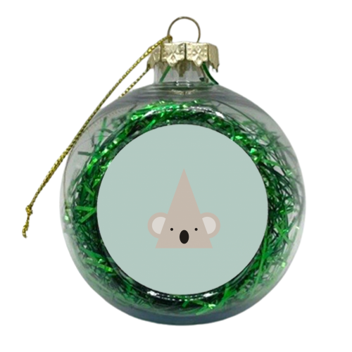Koala - xmas bauble by Maria Cox