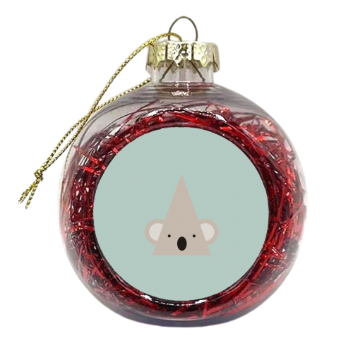 Koala - xmas bauble by Maria Cox