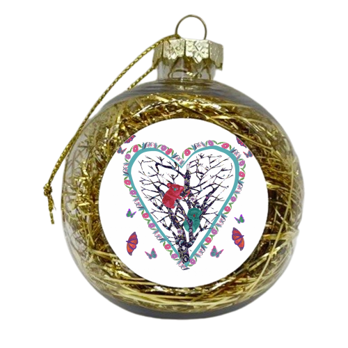 Koala Heart - xmas bauble by Sophie Tattersall