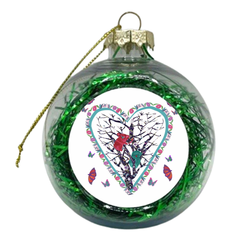 Koala Heart - xmas bauble by Sophie Tattersall