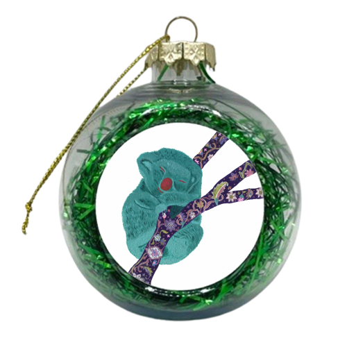 Koala Tree - xmas bauble by Sophie Tattersall