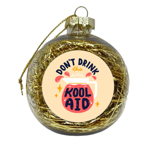 Kool aid - xmas bauble by Matt Joyce