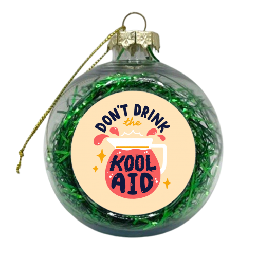 Kool aid - xmas bauble by Matt Joyce
