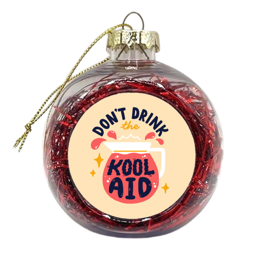 Kool aid - xmas bauble by Matt Joyce