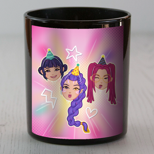 Kpop Demon Hunters - scented candle by Loren Grosvenor