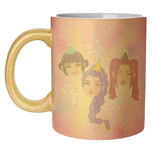 Kpop Demon Hunters - unique mug by Loren Grosvenor