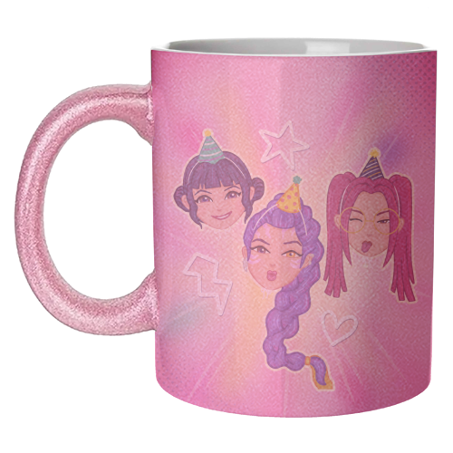 Kpop Demon Hunters - unique mug by Loren Grosvenor