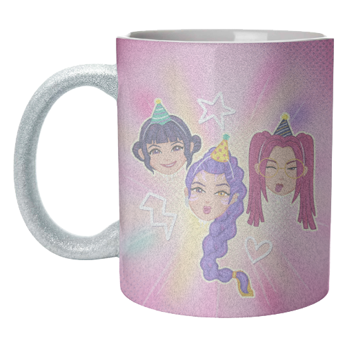Kpop Demon Hunters - unique mug by Loren Grosvenor