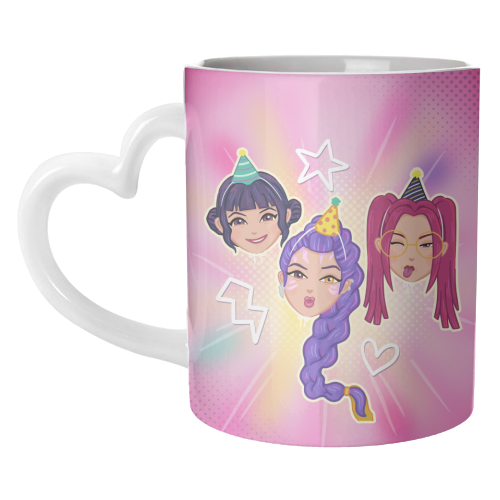 Kpop Demon Hunters - unique mug by Loren Grosvenor