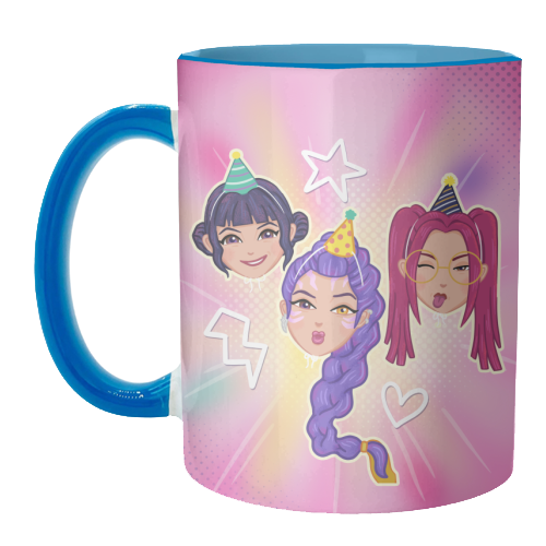 Kpop Demon Hunters - unique mug by Loren Grosvenor