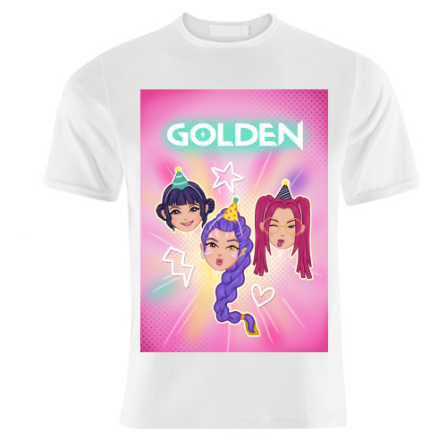 Kpop Demon Hunters - unique t shirt by Loren Grosvenor