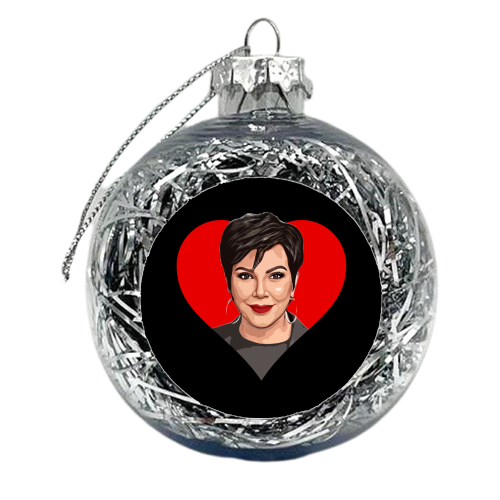Kris J - xmas bauble by DOLLY WOLFE
