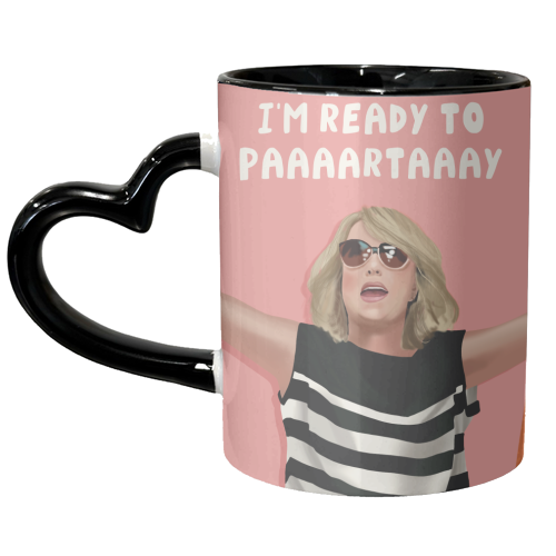 Kristen Wiig from Bridesmaids - unique mug by AbiGoLucky