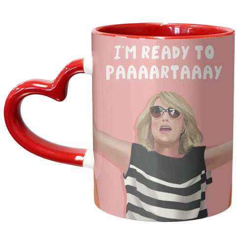 Kristen Wiig from Bridesmaids - unique mug by AbiGoLucky