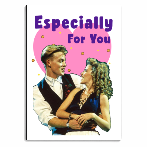 Kylie and Jason Especially For You - personalised A4, A5, A6 notebook by Card and Cake