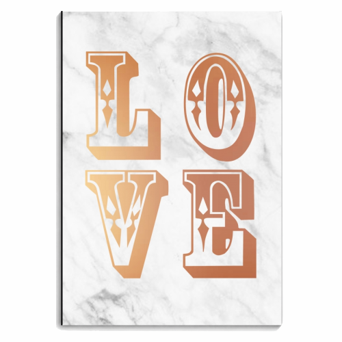 L O V E - personalised A4, A5, A6 notebook by Wallace Elizabeth
