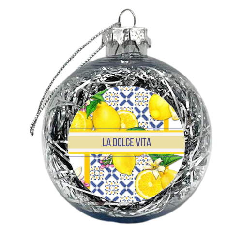 La Dolce Vita - xmas bauble by Lilly Rose