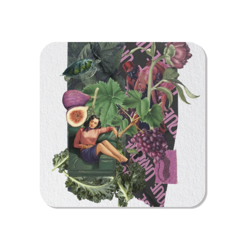 Lá femme d'argent - Magnet by Antonieta