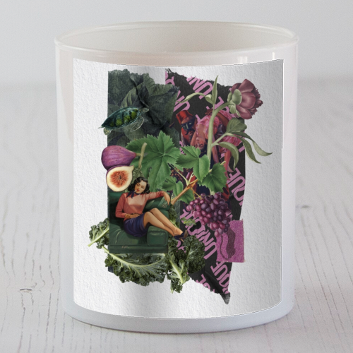 Lá femme d'argent - scented candle by Antonieta