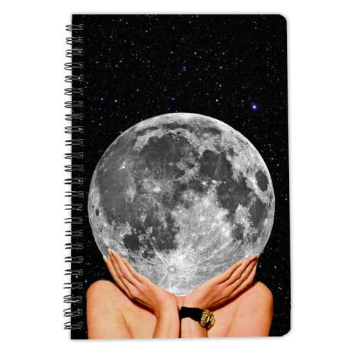 La Luna - personalised A4, A5, A6 notebook by Maya Land