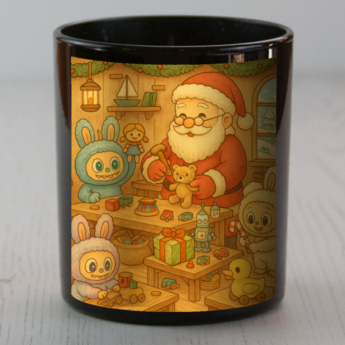 Labubu Christmas - scented candle by Ms Doodle