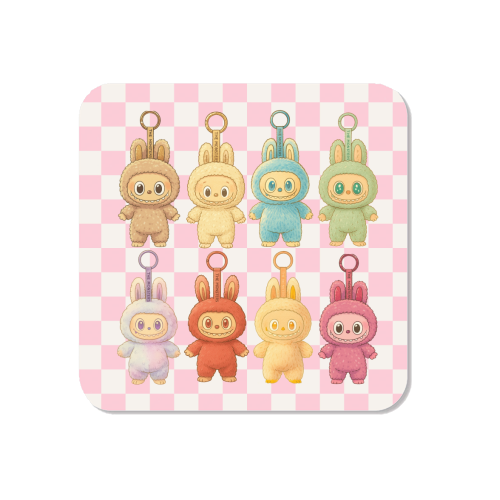 Labubu Line - Magnet by Ms Doodle