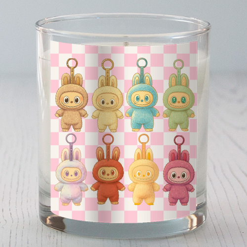 Labubu Line - scented candle by Ms Doodle