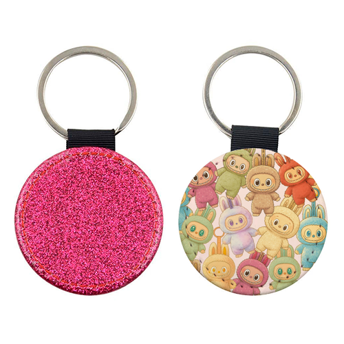 Labubu Love - keyring by Ms Doodle