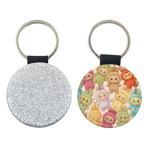 Labubu Love - keyring by Ms Doodle