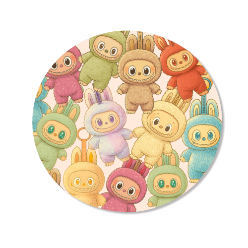 Labubu Love - Magnet by Ms Doodle