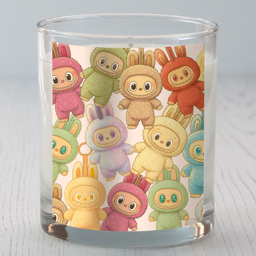 Labubu Love - scented candle by Ms Doodle