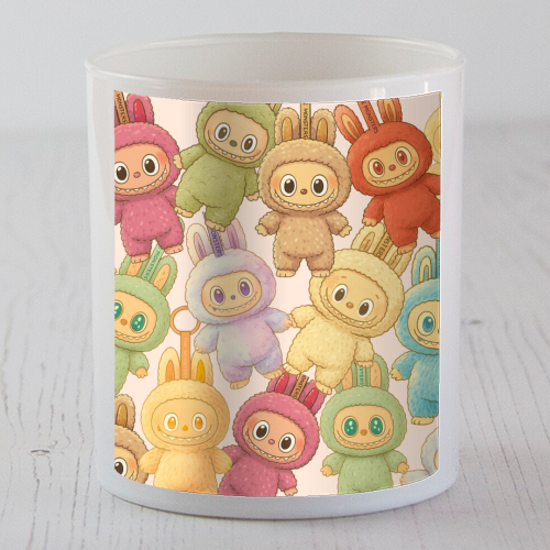 Labubu Love - scented candle by Ms Doodle