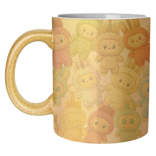 Labubu Love - unique mug by Ms Doodle