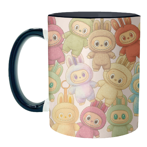 Labubu Love - unique mug by Ms Doodle