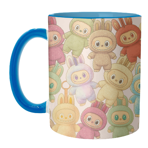 Labubu Love - unique mug by Ms Doodle