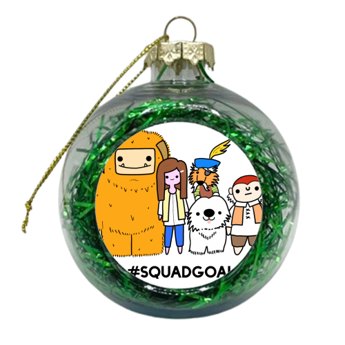 Labyrinth - xmas bauble by Mombi & Ted