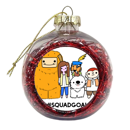 Labyrinth - xmas bauble by Mombi & Ted